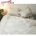 top 5 luxury 5 star hotel houseHigh Quality Hotel Bedding Linen Supplier 100% Cotton Plain White Bed Sheets Set frame embroidery